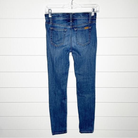 Joe's Jeans COOL OFF Rolled Skinny Crop Jeans Lyndi Wash Size 25 - Picture 7 of 10